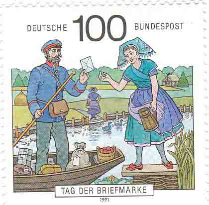 Tag der Briefmarke 1991 100Pf