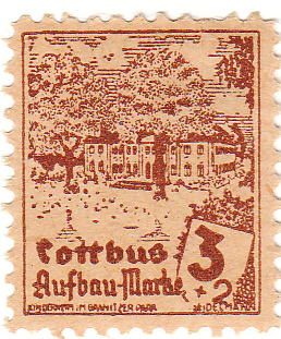 1946 Cottbus Aufbau Marke 3