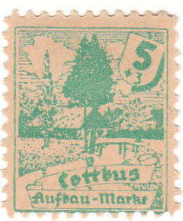 1946 Cottbus Aufbau Marke 5