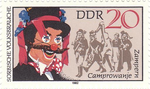 1982 Sorbische Volksbräuche 20ddr: Zampern